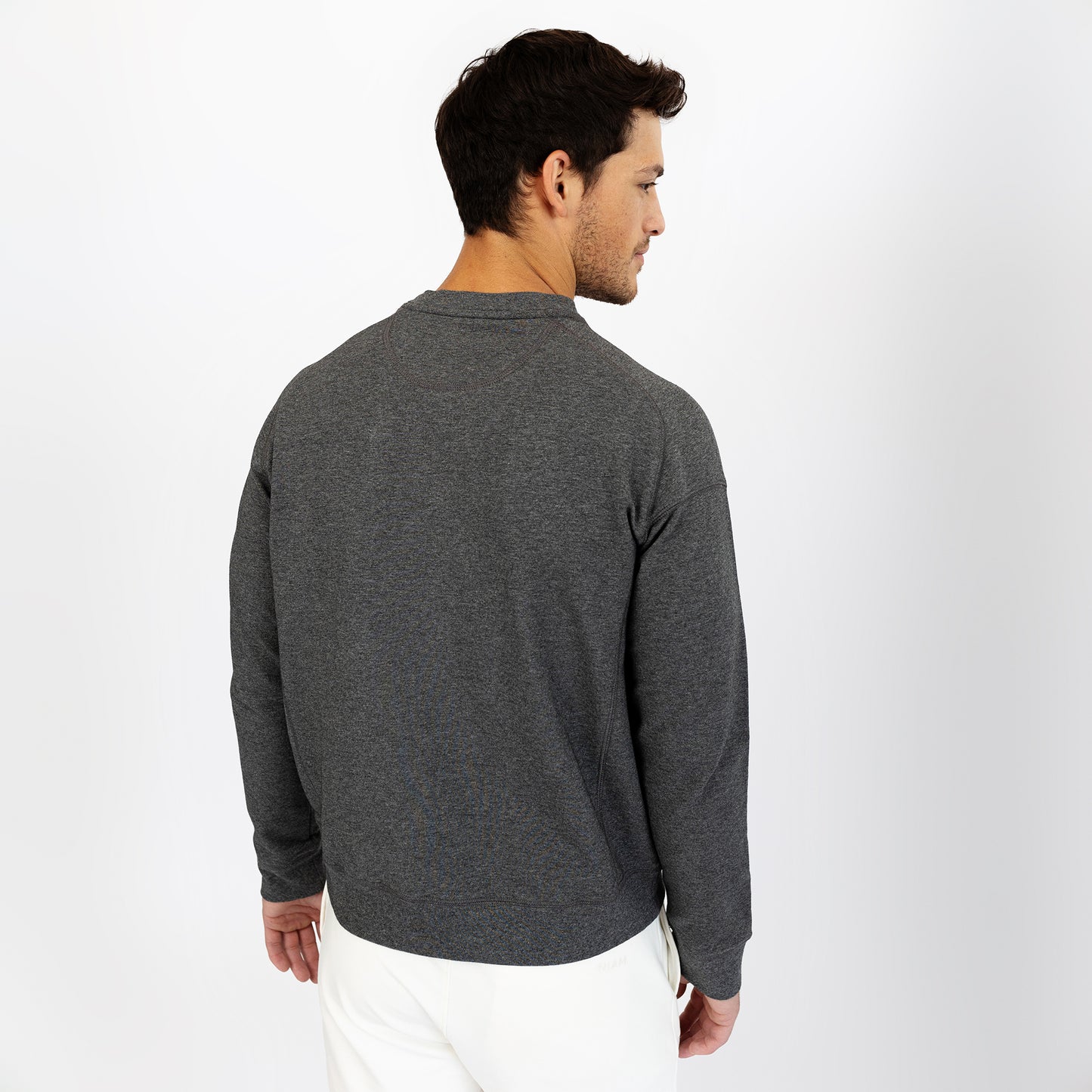 James Crew Neck Sweatshirt - Charcoal