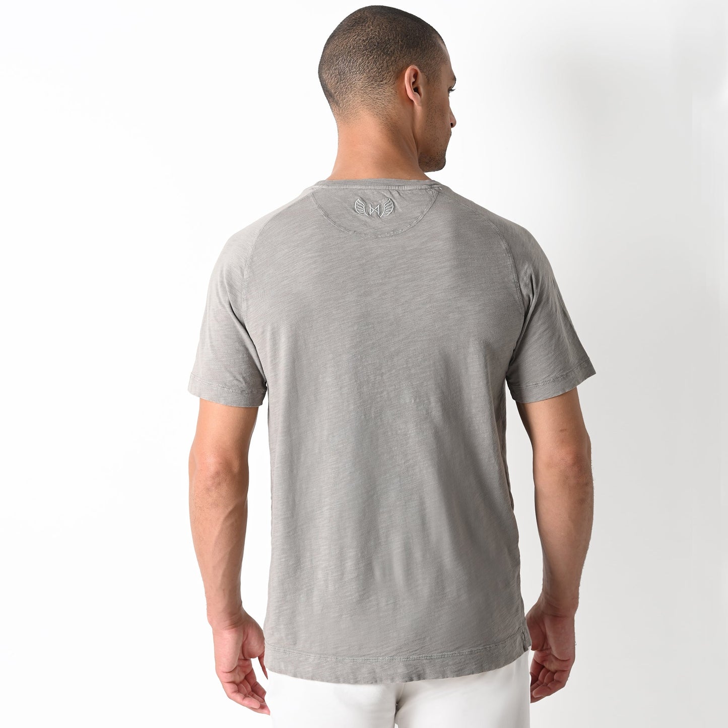 Allen Short Sleeve Tee - Lt Grey