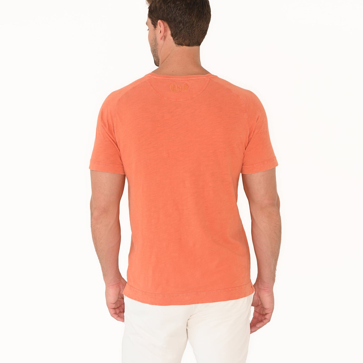 Allen Short Sleeve Tee - Coral Red